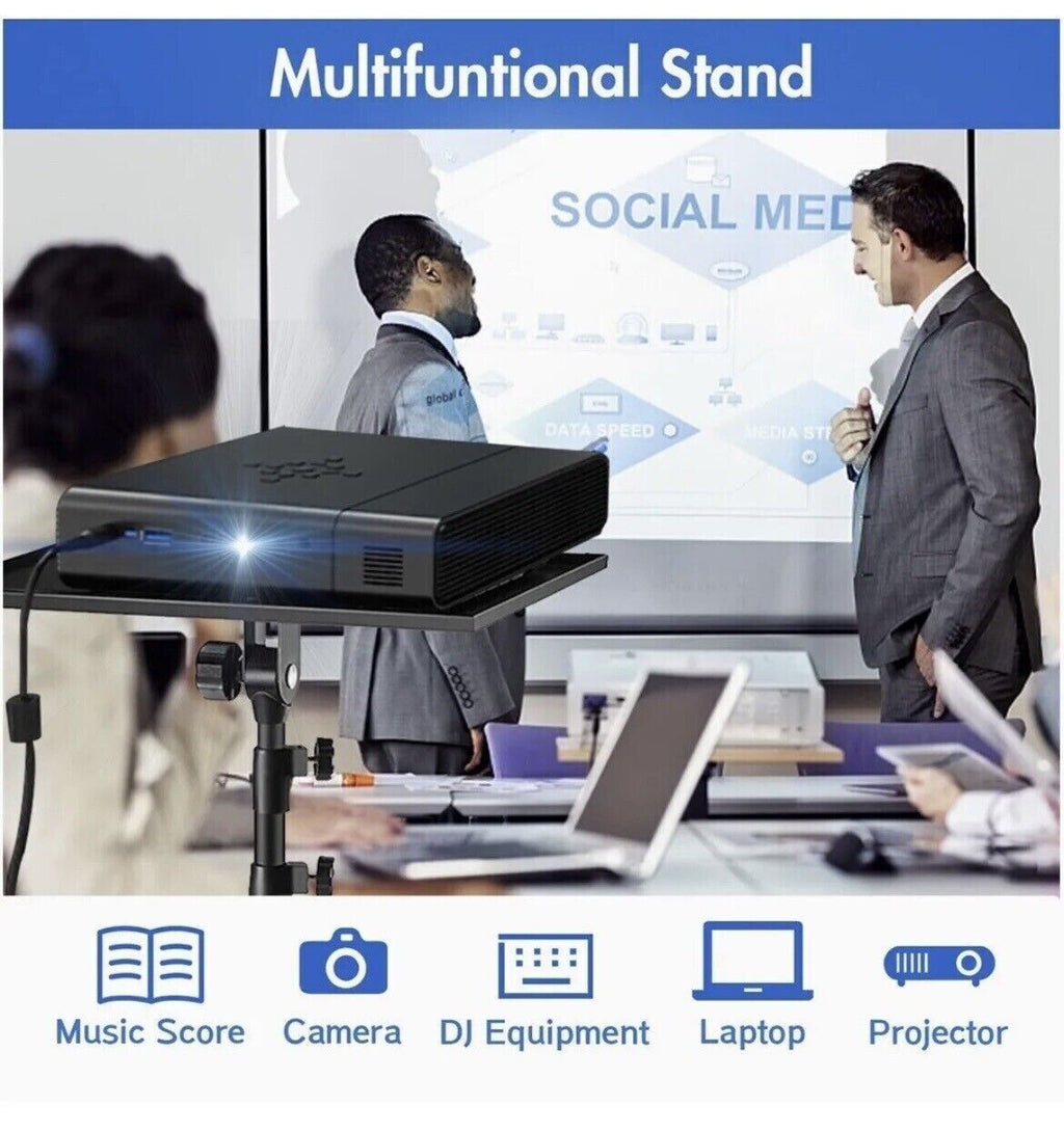 Adjustable Tripod Stand for Projector & Laptop 22-55 Portable