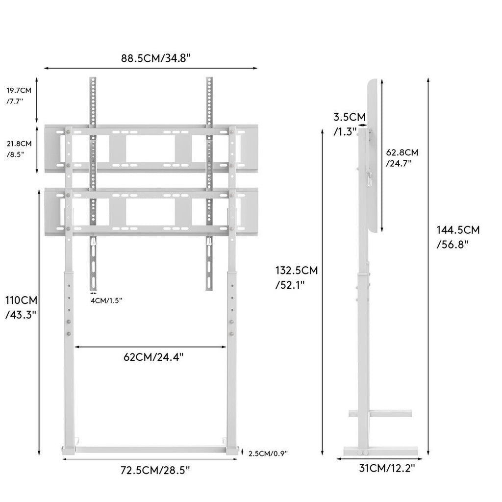 Universal TV Stand Base for 32-100 Adjustable Floor Mount