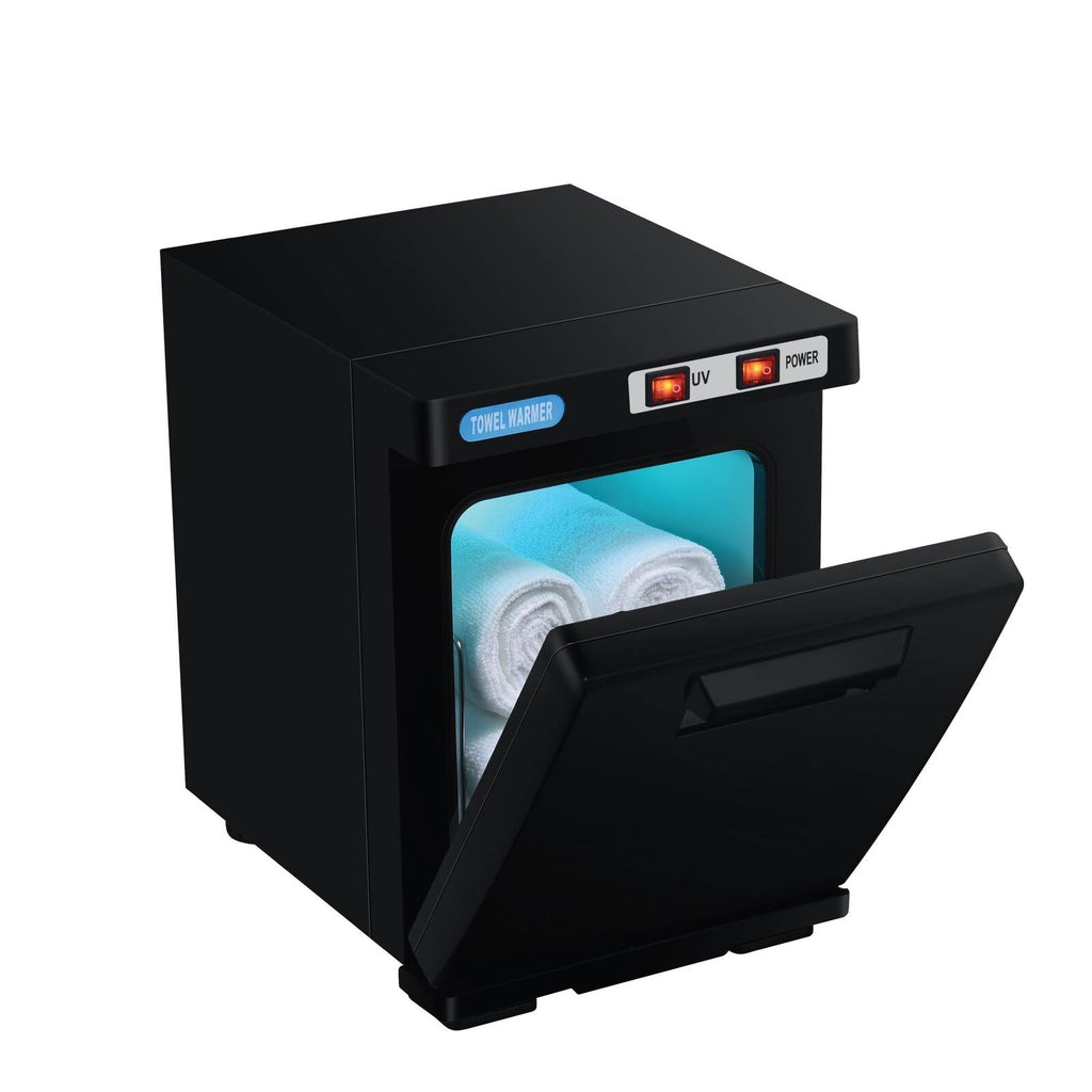 5L Mini UV Sterilizer Cabinet Electric Towel Warmer Black