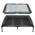 XL Elevated Dog Bed 110x80x28cm Foldable Raised Pet Cot Indoor Outdoor