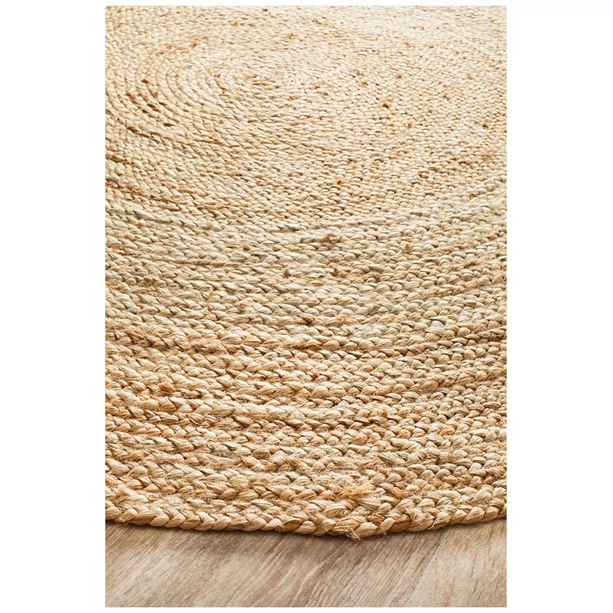 Atrium polo natural indoor rug 150 x 150cm