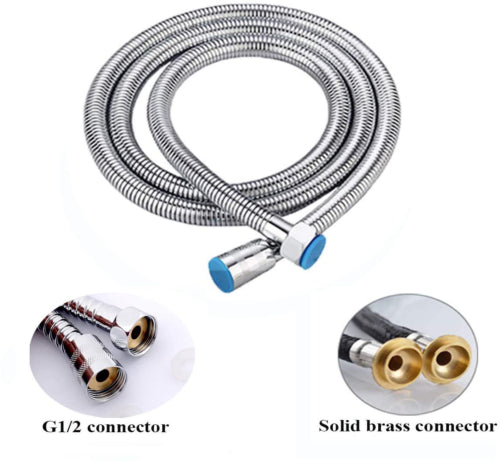 3m Shower Head Hose Stainless Steel Bathroom Flexible Tube Replacement Pipe AU