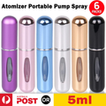 6ps Mini Perfume Atomizer Portable Travel Refillable Bottle Scent Pump Spray 5ml