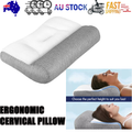 Ergonomic Cervical Pillow Contour Orthopedic Neck Pain Adjustable Bed Pillow