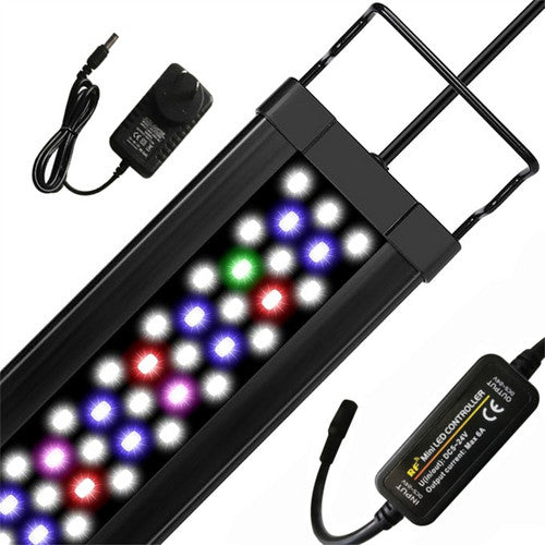LED Light 40cm Full Spectrum Aquarium Lighting Aqua Plant Fish Tank Lamp 15W