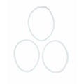 3x For Nutribullet Rubber White Seal - Gasket Ring For 600 600W Blade and Cups