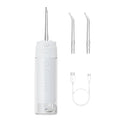 Orku Mini Water Flosser Rechargeable Portable Extendable Travel Oral Irrigator White