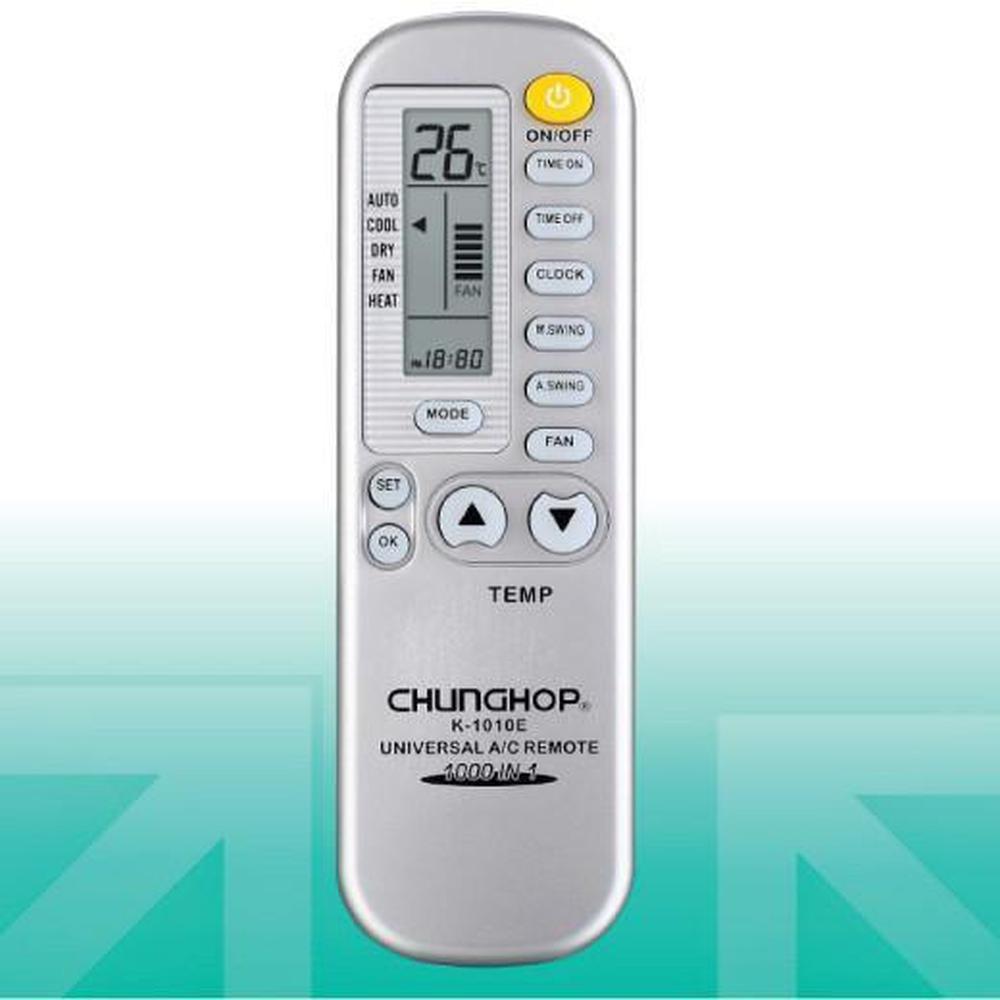 Chunghop Air Conditioner AC Remote Control Compatible with HAIER and More