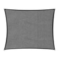 Wallaroo Outdoor Sun Shade Sail Canopy Grey Square 5 x 5M