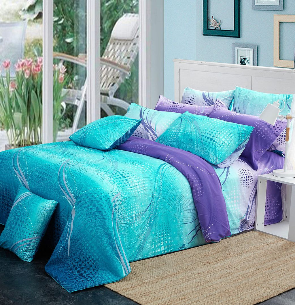 Vitara Double Size Bed Quilt/Duvet Cover Set