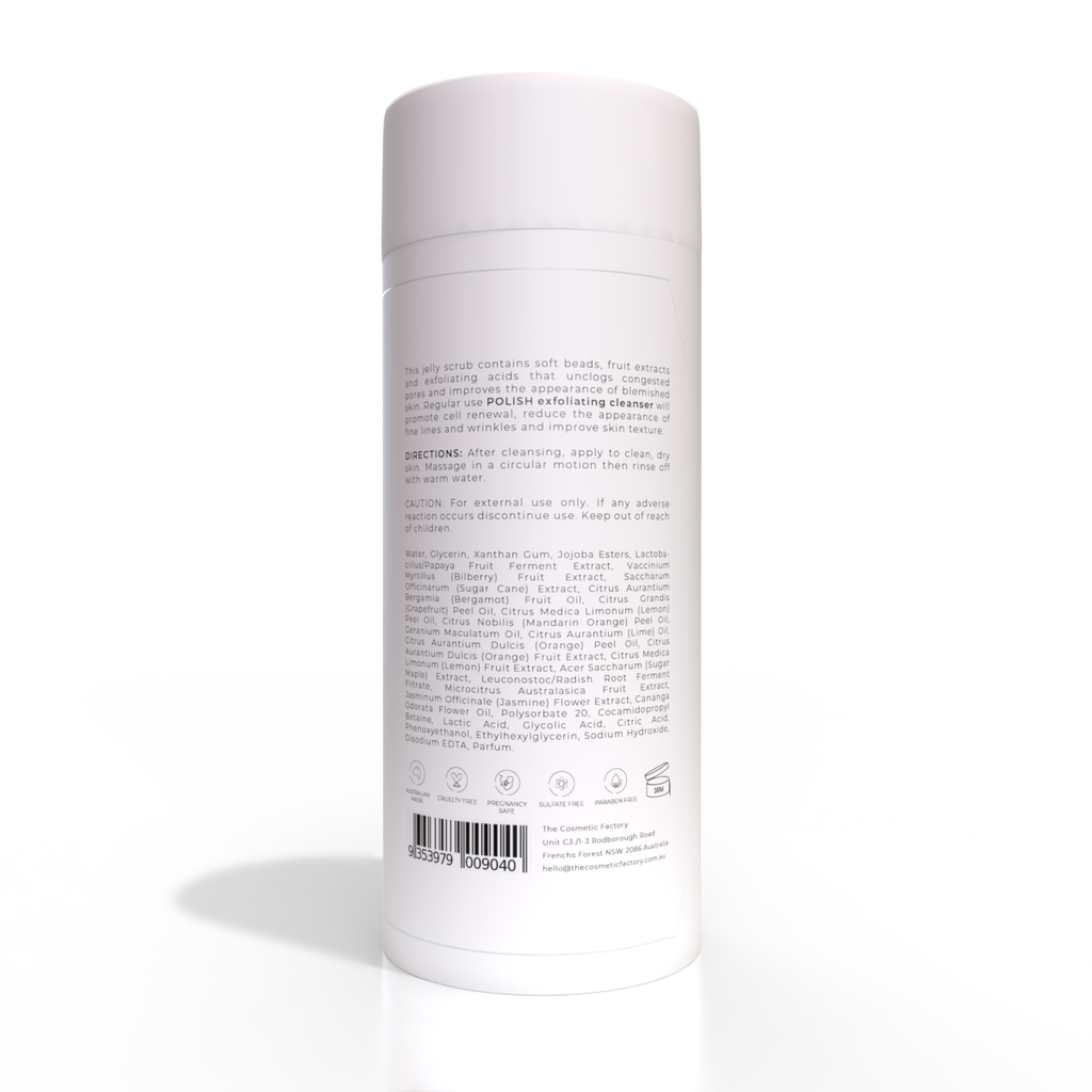 POLISH EXFOLIATING CLEANSER | 200ML