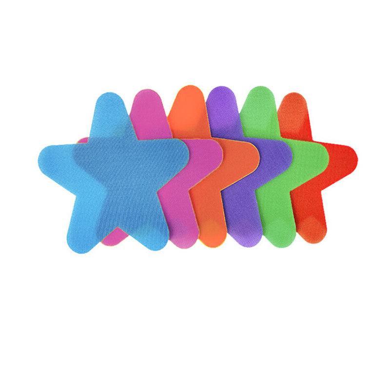 Classroom Sit Dots Carpet Spot Markers 30pcs Circles Stars Arrows Teaching Tool - Square