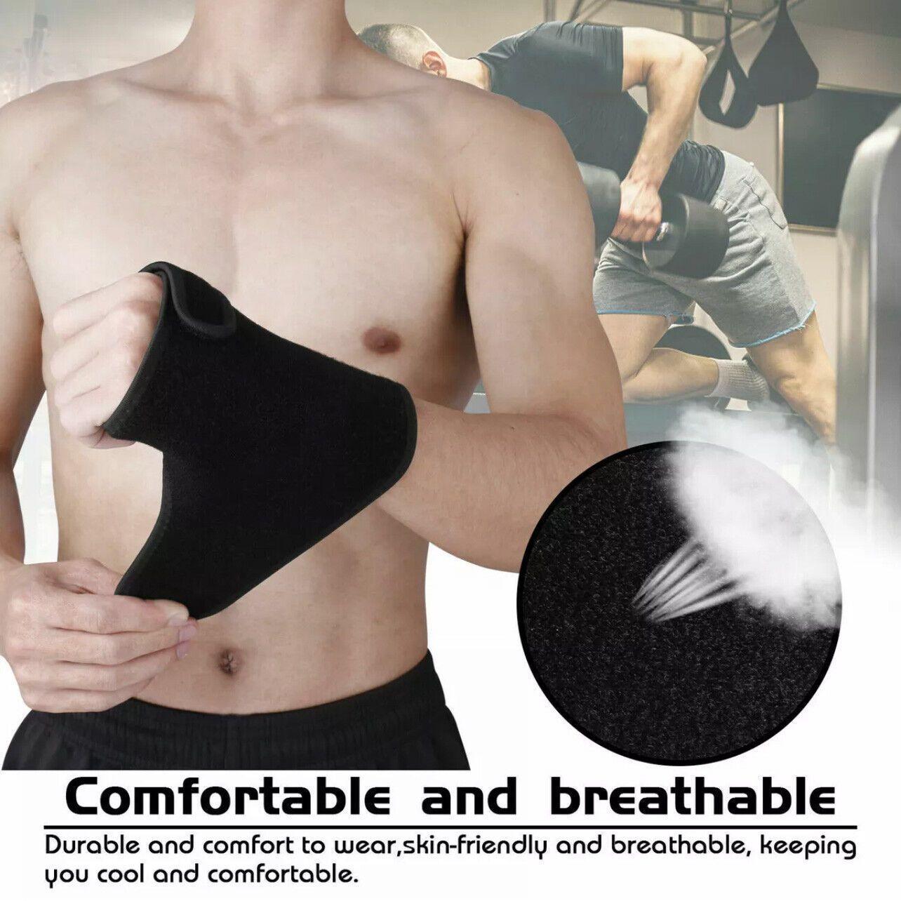 Aolikes Steel Wrist Support Splint Carpal Tunnel Syndrome Sprain Strain Brace - Left Hand