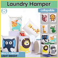 Collapsible Laundry Hamper Basket Storage Clothes Bag Washing Bin Toy Organiser - 02