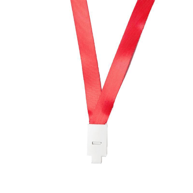 20PCS Badge PVC Swipe Work Opal Card Holder Security ID Tag Hang Lanyard Strap - Blue 20PCS