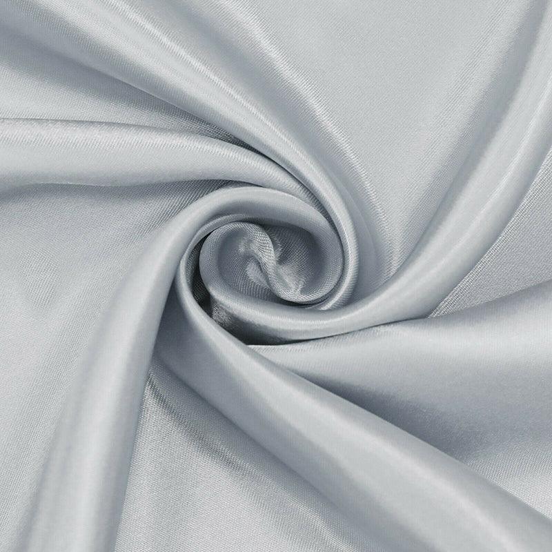 2 Pack Satin Pillowcases Luxury Soft Cushion Covers Bedroom Home Decor - Light Blue