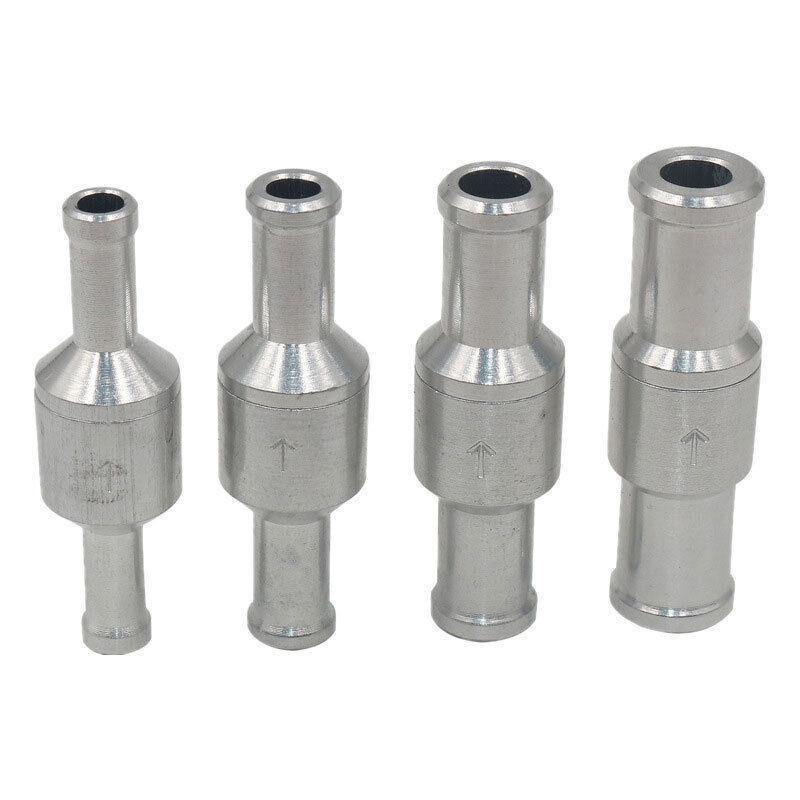 2X 6/8/10/12Mm One Way Non Return Check Valve Air Fuel Petrol Diesel Oil Vacuum - 6MM