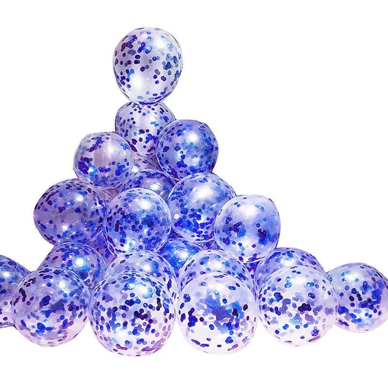 10/100X 30Cm Confetti Glitter Balloons for Party & Wedding - 30cm Rose Gold *10pcs