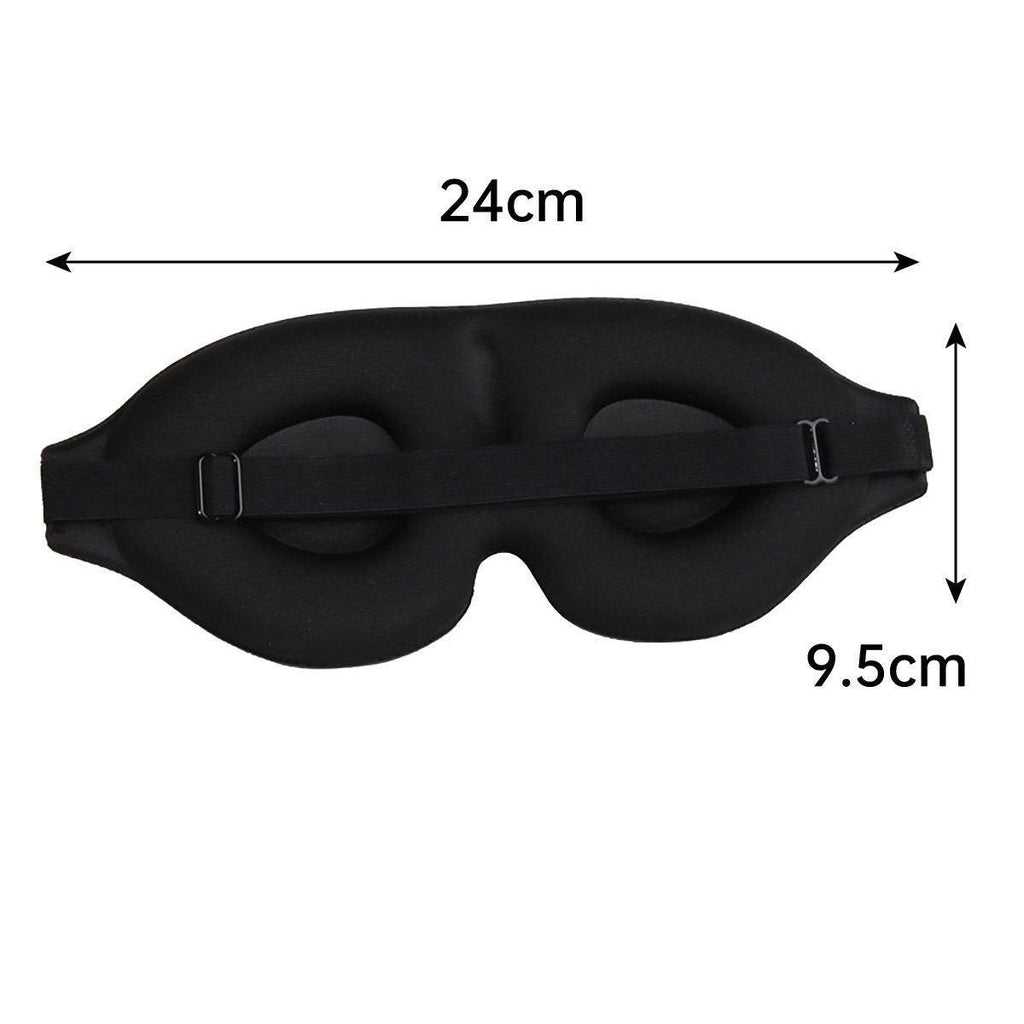 Travel Sleep Eye Mask 3D Memory Foam Soft Padded Shade Cover Sleeping Blindfold