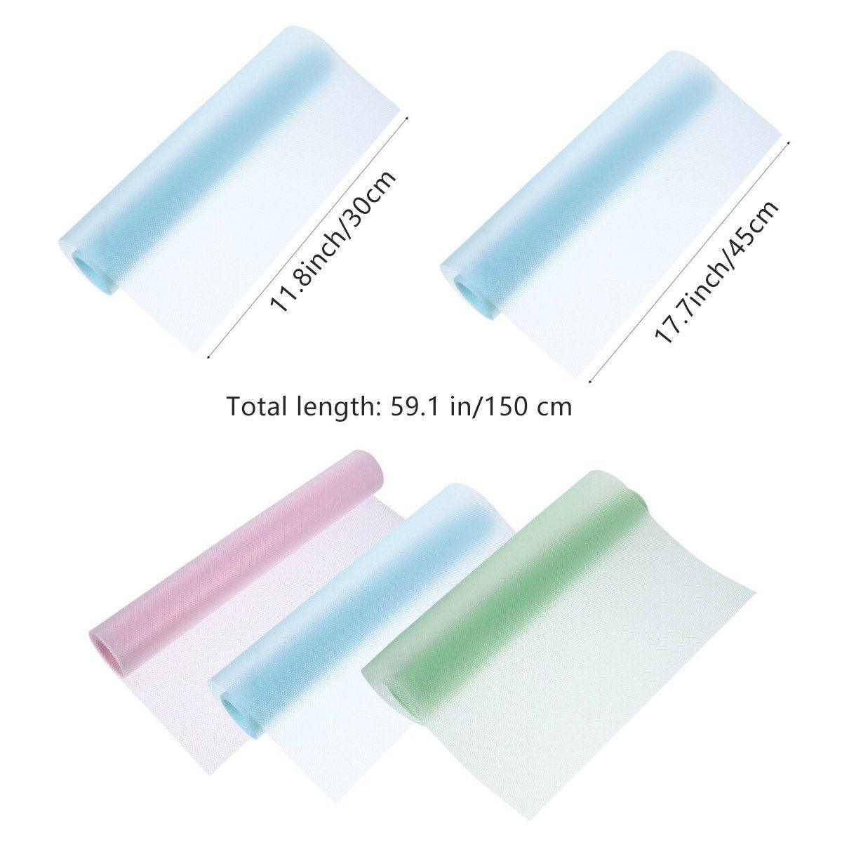 5 Roll EVA Anti Moisture Drawer Mat Cabinet Pad Kitchen Dustproof Placemat - Blue Diamond-45*150cm