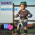 Aolikes Kid Knee Pad Crash Proof Antislip Basketball Skating Protector M Size - Blue