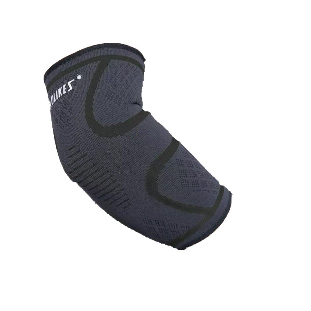 L Size AOLIKES Elbow Brace Support Compression Arm Sleeve Sport Gym Joint Pain Relief - Green *1 Unit