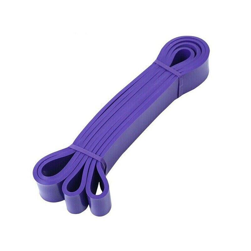 Heavy Duty Resistance Yoga Band Loop Exercise Fitness Workout Band Gym Band - Black 25-65 lbs (22mm*2080mm)