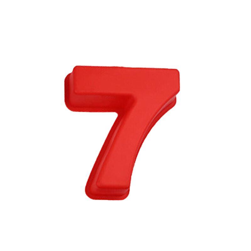 10 Inch Silicone Number Cake Mould Birthday Baking Pan Fondant Tools - 2