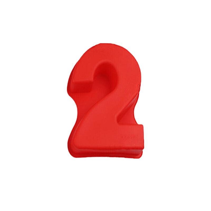 10 Inch Silicone Number Cake Mould Birthday Baking Pan Fondant Tools - 7