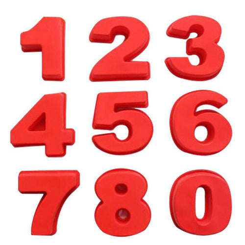 10 Inch Silicone Number Cake Mould Birthday Baking Pan Fondant Tools - 8