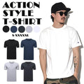Men T-shirt Plain Blank Heavy Cotton Basic Tee Short Sleeve Large S - 5XL White - 3XL