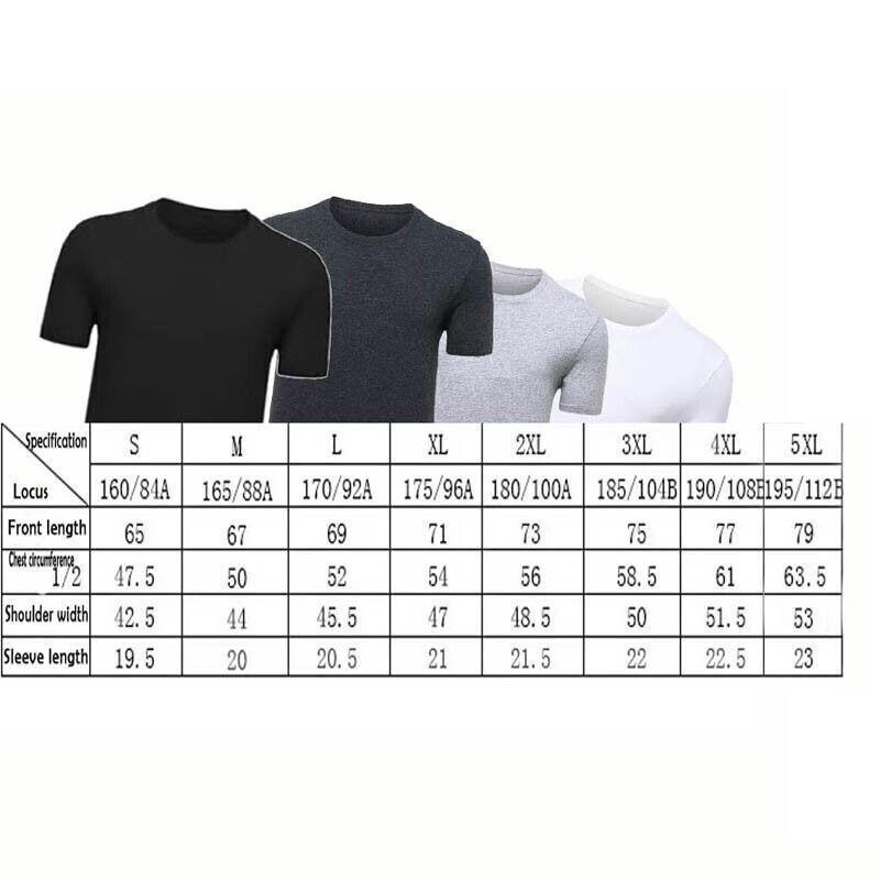 Men T-shirt Plain Blank Heavy Cotton Basic Tee Short Sleeve Large S - 5XL White - 3XL