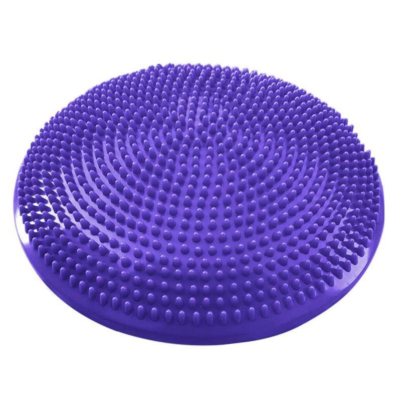 Balance Stability Cushion Wobble Air Disc Ankle Knee Strength Rehab Exercise - Black