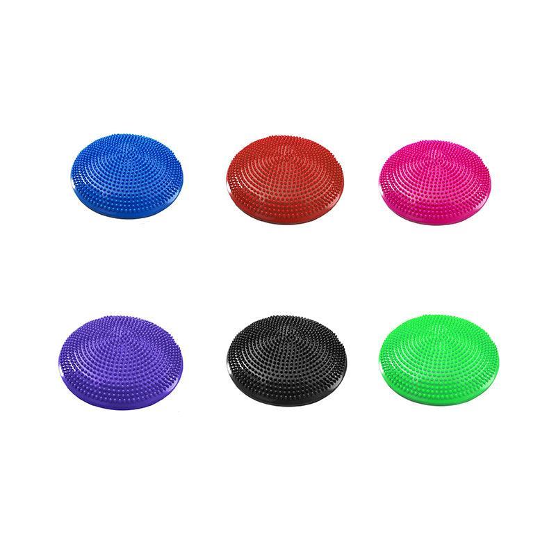 Balance Stability Cushion Wobble Air Disc Ankle Knee Strength Rehab Exercise - Red