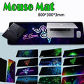 Gaming Keyboard and Mouse Pad Extended Desk Mat 800x300mm Non Slip Base - 08