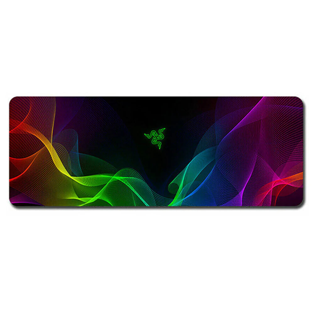 Gaming Keyboard and Mouse Pad Extended Desk Mat 800x300mm Non Slip Base - 08