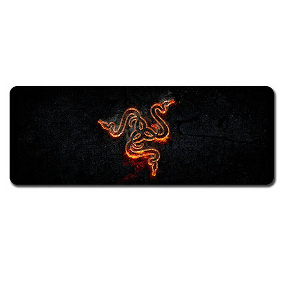 Gaming Keyboard and Mouse Pad Extended Desk Mat 800x300mm Non Slip Base - 11