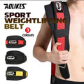 Fitness Weight Lifting Belt Barbell Dumbell Training Back Support Men Women M - Red-M