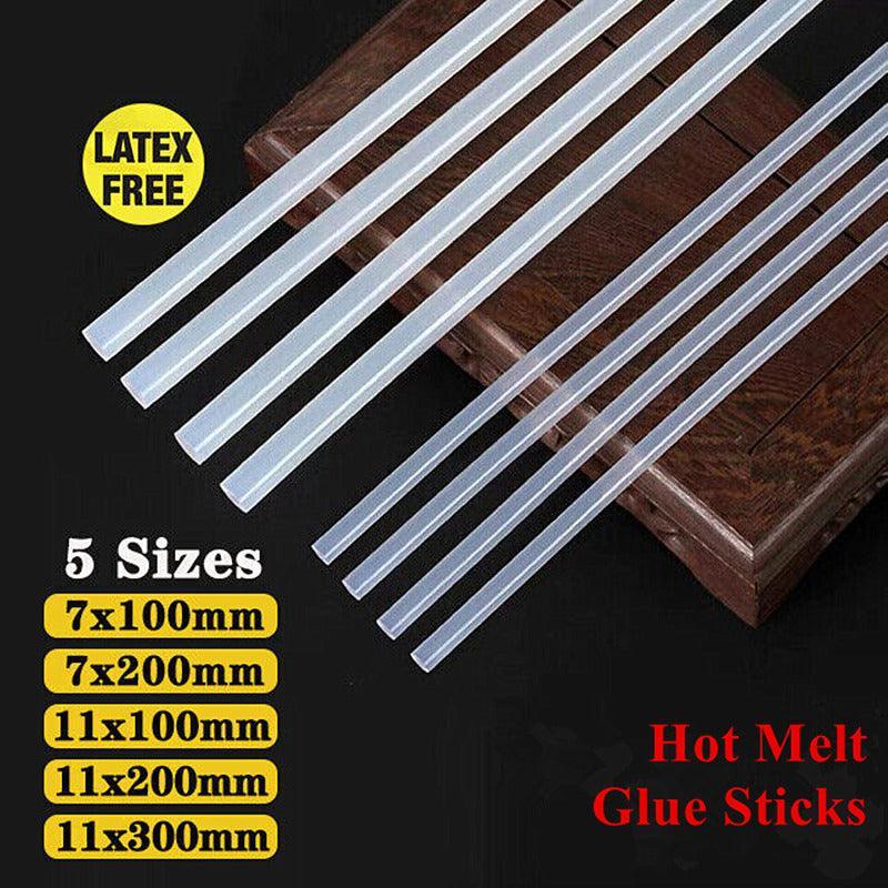 Clear Hot Melt Glue Sticks Adhesive Craft Stick for DIY Glue Tool 7mm 11mm - 11mm x 100mm 10pcs