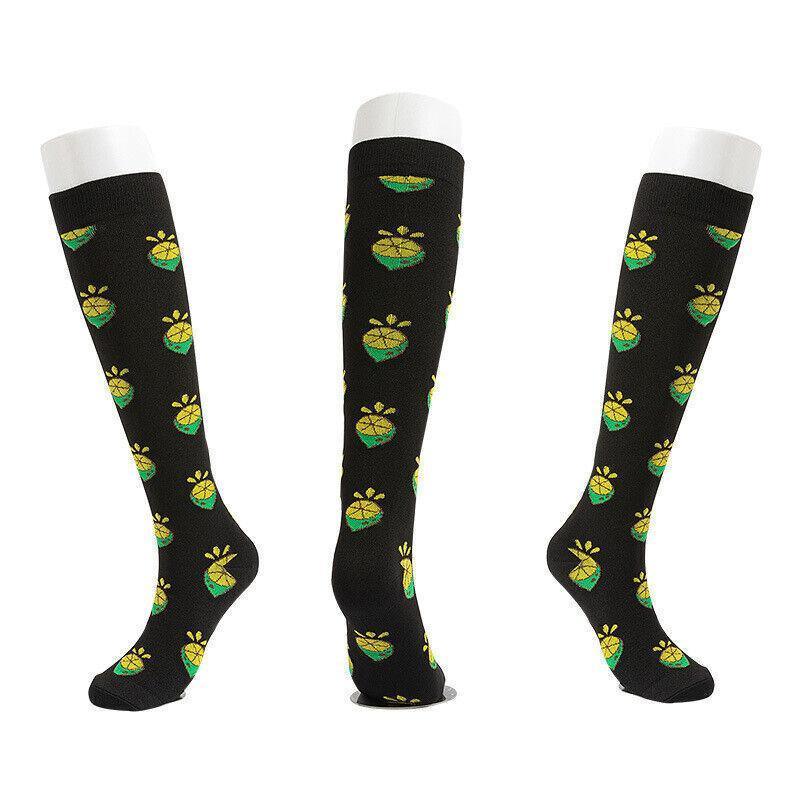 S/M Size Compression Socks Women Men Adult Medical Nursing Travel Stocking - Lion