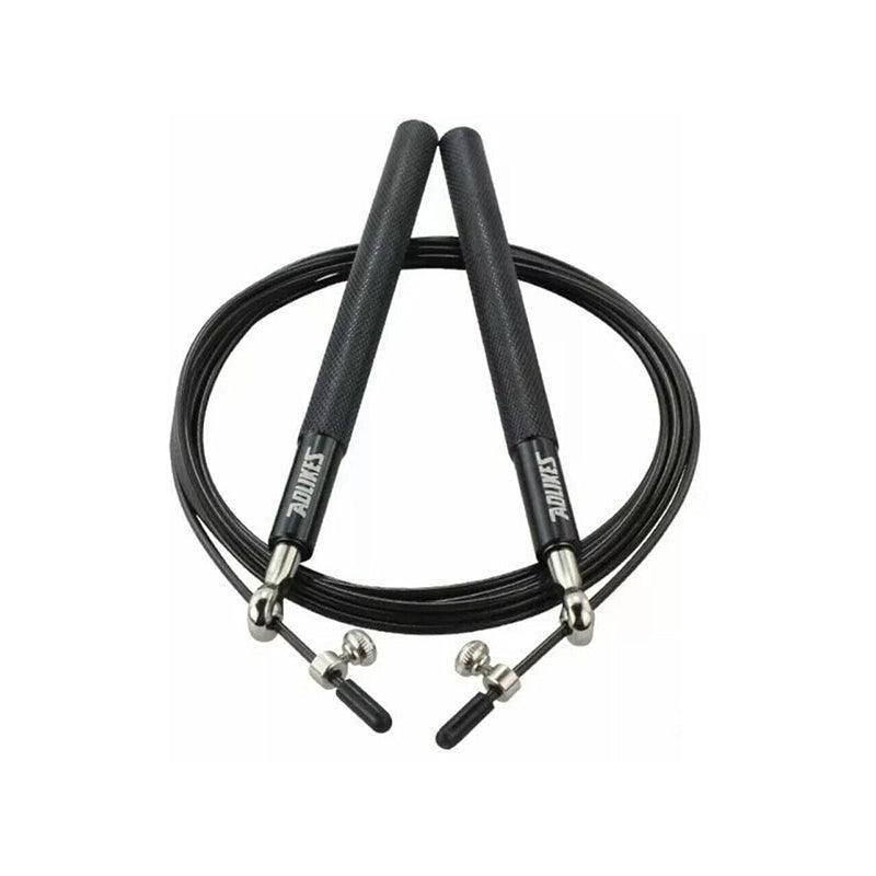 Aolikes Adjustable High Speed Steel Skipping Jump Rope Dual Bearings Gym Boxing - Green
