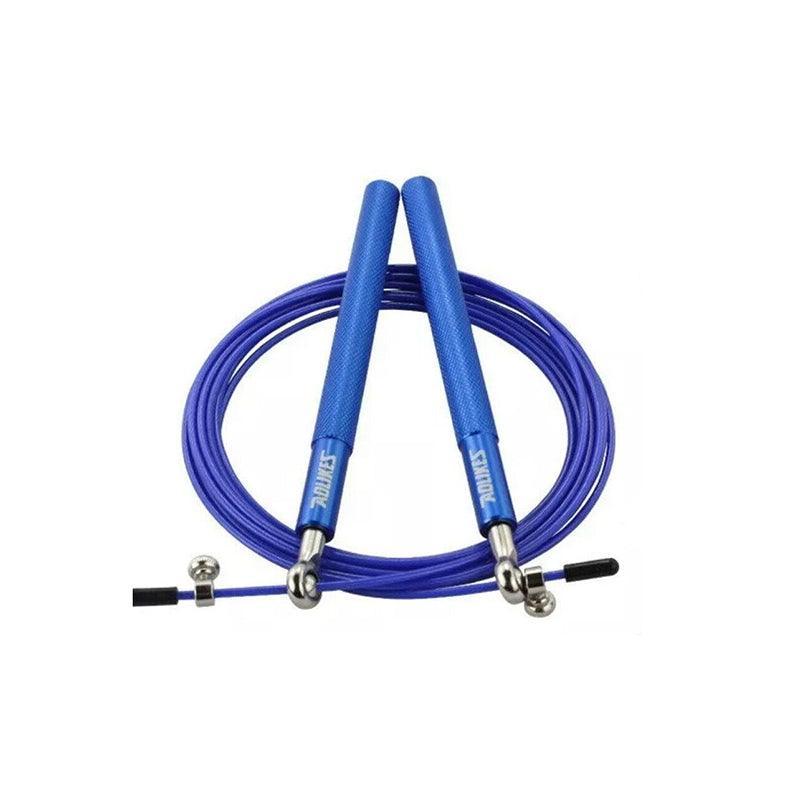 Aolikes Adjustable High Speed Steel Skipping Jump Rope Dual Bearings Gym Boxing - Orange