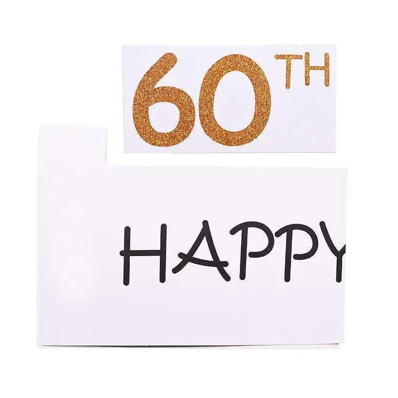 1Th 18Th-60Th Photo Booth Props Picture Frame Wedding Birthday Party Decoration - Happy 21ST