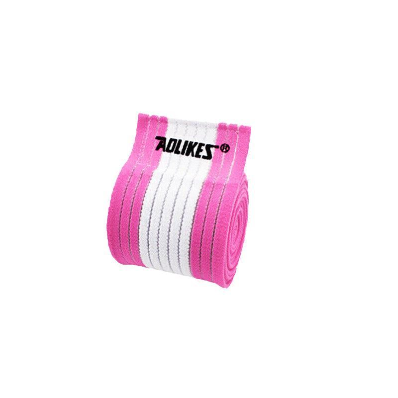 Sports Gym Bandage Wrap Compression Strap Wrist Knee Leg Ankle Elbow Band 180Cm - Black