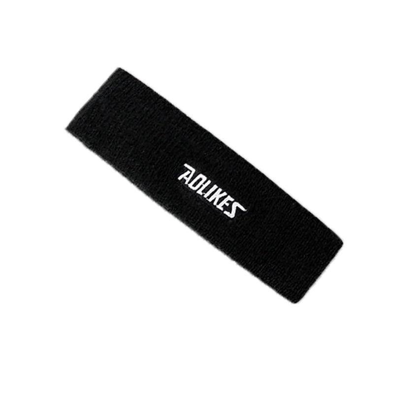 Aolikes Headbands Sweatband Cotton Hair Gym Yoga Stretch Sport Sweat Band - Blue