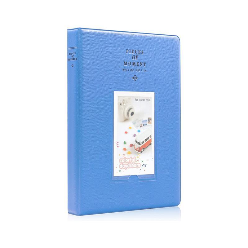 128 Pockets Album Case Storage For Polaroid Photo FujiFilm Camera Film - Beige