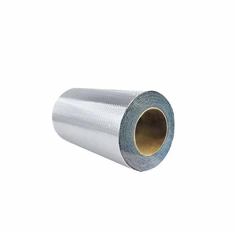5M Waterproof Tape Butyl Rubber Aluminium Foil Roof Pipe Caravan Repair Flashing - 5cm* 5m* 1 Unit