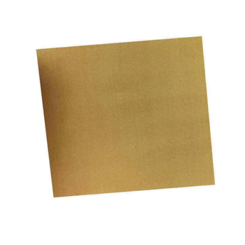100PCS Tin Foil Aluminium Wrapping Square Chocolate Wrappers 10CM - Gold/Gloss