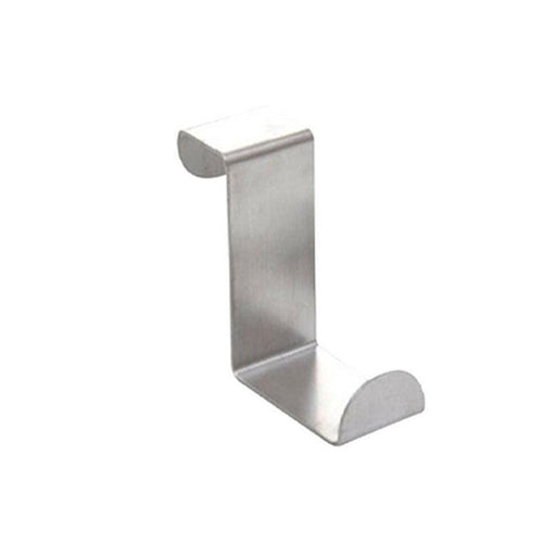 4X/6X Over Door Hooks Hanger Holder Stainless Steel Cabinet Organizer Clothes 4.5cm - 6 PCS