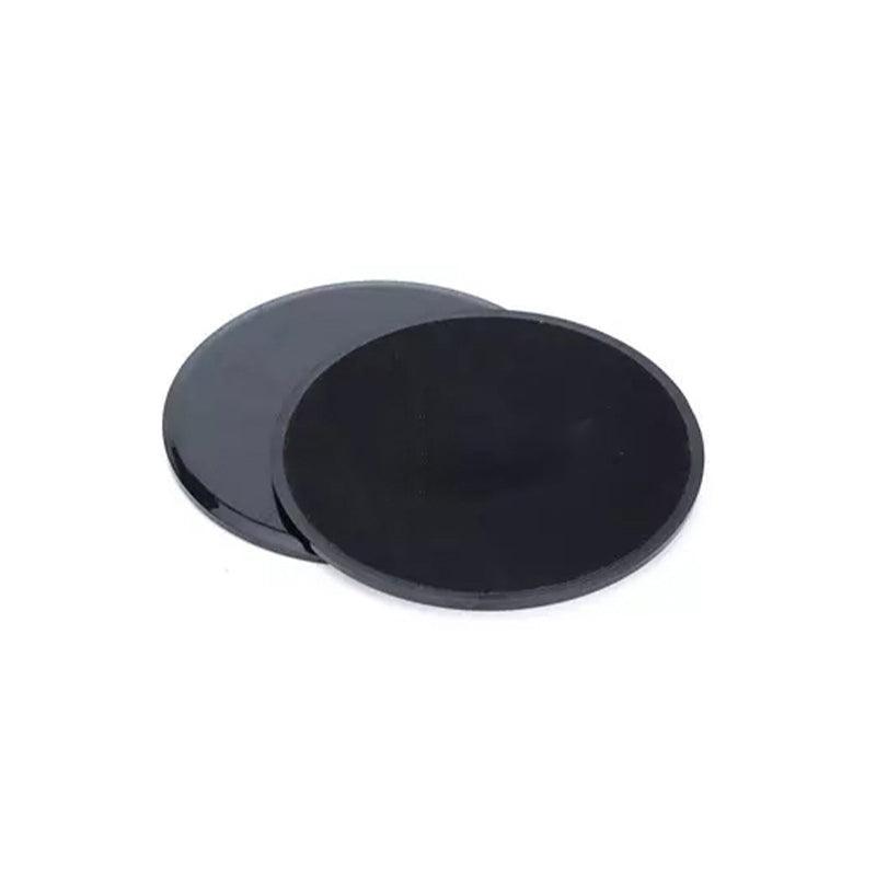 2PCS Core Sliding Discs Fitness Sliders for Home Gym Yoga Gliding Exercise 17cm - Green